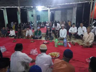 Warga Tajurhalang dan Sasak Panjang Gelar Pengajian Masal di TPU Beringin