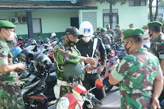 Kodim 0724/Boyolali Operasi Penegakkan Disiplin Anggota