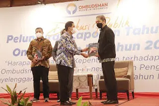 Kota Bogor Terima Laporan Tahunan 2021 Ombudsman RI