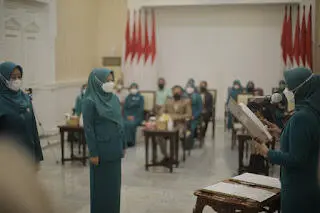 Dua Ketua PKK Kecamatan Dilantik