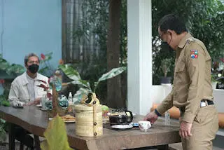 Bima Arya Cek Kondisi Dedie Sembari Bawakan Sarapan Bubur Kesukaan
