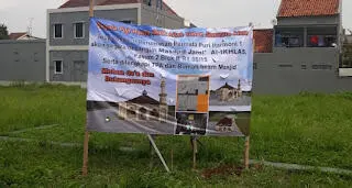 Kantongi Surat Rekomendasi MUI dan Izin Lingkungan Masjid Jami Al-Ikhlas Tak Bisa di Bangun