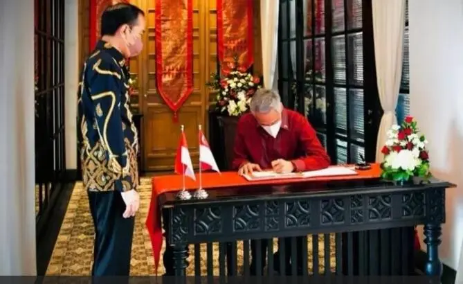Hubungan Kerja Sama antara Indonesia dan Singapura Semakin Harmonis