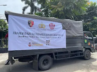 Polri Gandeng PB INSPIRA Untuk Mengawali Tahun dengan Berbagi