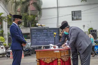 972 Pejabat Struktural dan Fungsional Dilantik, Dua Nomenklatur Dinas Berubah