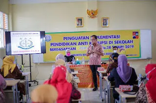 40 Kepala Sekolah SMP di Kota Bogor di Didik Melek Anti Korupsi