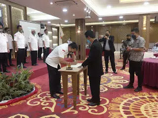 Pengurus Perbakin Kab. Bogor Resmi Dilantik, KONI Targetkan 10 Medali Emas