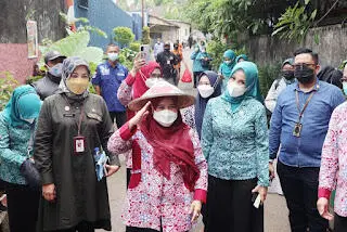 Kelurahan Empang Dinilai, Optimis Jadi Juara PKK Tingkat Provinsi