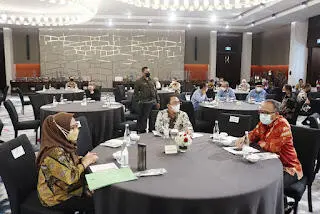 Sekda Syarifah Hadiri Dialog IK-CEPA Dorong Pengembangan UMKM