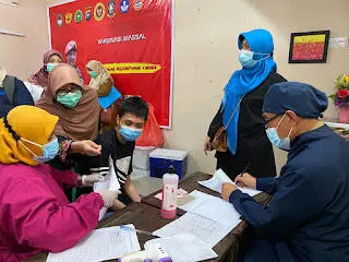 Binda Kepri Sambangi 115 Pelajar Berkebutuhan Khusus dan Disabilitas Untuk Divaksinasi