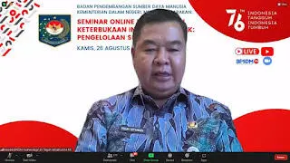 BPSDM Kemendagri Dorong Aparatur yang Andal Kelola Keterbukaan Informasi Publik