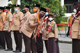 Keren.! Pramuka Kota Bogor Sabet Penghargaan Lencana Teladan