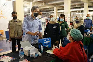 Kejar Target Vaksinasi, Dedie Minta Partisipasi Aktif Masyarakat untuk Disuntik
