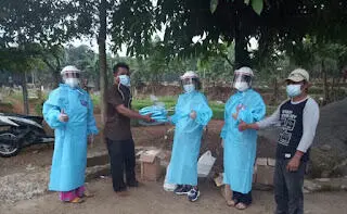 DPS Kunjungi Pemakaman TPU Situ Gede