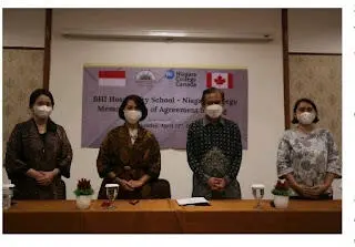 Sekolah Tinggi Pariwisata Bogor adakan MoA Dengan Kanada