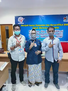 BNSP RI Kukuhkan dua Orang Perwakilan FPII Masuk dalam Sistem Sertifikasi Kompetensi Nasional