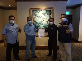 FSP-ISI Sampaikan Surat Dukungan kepada KSPI dan Global Union IndutriALL