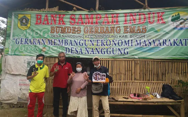 Desa Nanggung Terus Kembangkan Inovasi dalam Pengelolaan Sampah