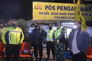 Cegah Kerumunan, Dandim, Kapolres dan Ketua DPRD Patroli Malam Pergantian Tahun