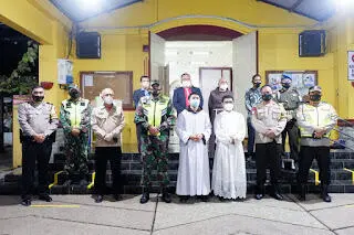 Berikan Rasa Aman saat Ibadah, Dandim Bersama Kapolres Cianjur Patroli Malam Natal