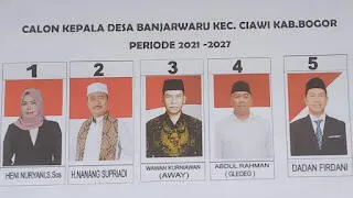 Abdul Rahaman Unggul dalam Pilkades Banjar Waru