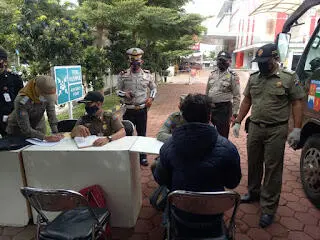 Ops Yustisi Gabungan TNI- Polri dan Pemkota Bogor Kembali Digelar