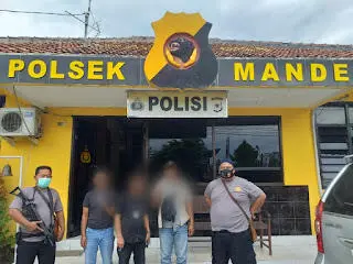 Tiga Oknum Mengaku Wartawan Diamankan Polsek Mande