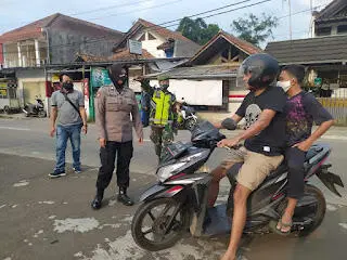 Kapolsek Bogor Selatan Mengaku Geram Masih Saja Ada Warga Eggan Ikuti Protokol Kesehatan