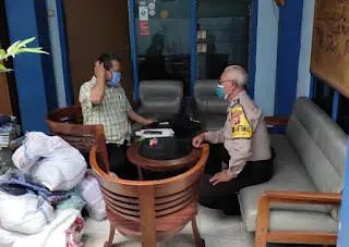 Bhabinkamtibmas Bantarjati Lakukan Kunjungan ke SMK Bina Profesi
