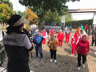 Senam Jantung Agenda Rutin di Kecamatan Citeureup