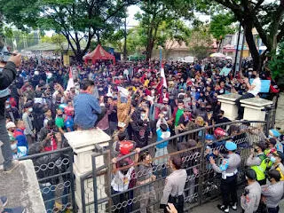 H. Ganjar Ramadhan ” Ada Penyusup di Unras Cianjur”