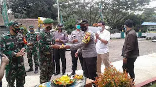 HUT TNI ke-75, Ini Dilakukan Forkompimcam Campaka Cianjur