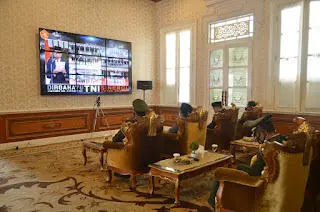 HUT ke-75 TNI di Cianjur Dilaksanakan secara Virtual
