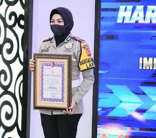 Di Momen Hut ke-65, Satlantas Polres Cianjur Juara Tiga Lomba RSPA