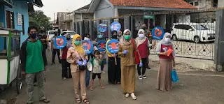Jajaran Polsek Boteng Lakukan Sosialisasi Prokes Covid 19 dengan Cara Wawar