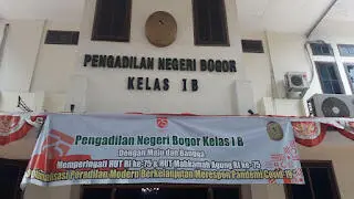 PN Kelas 1 Bogor Tak Larang Wartawan Lakukan Peliputan