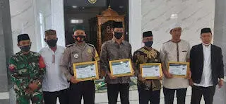 Kades Gunung Putri Resmikan Bangunan Masjid Al-Ikhlas