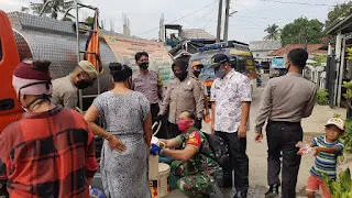 Warga Kp.Cicerewed, Desa Cijayanti Dapat Bantuan Air