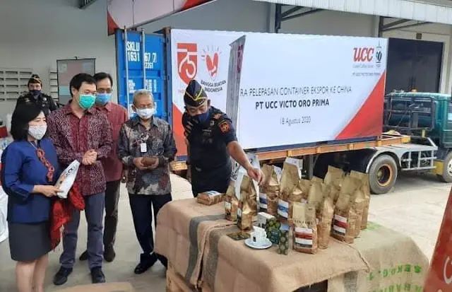 Indonesia Ekspor 4,82 Ton Kopi ke China